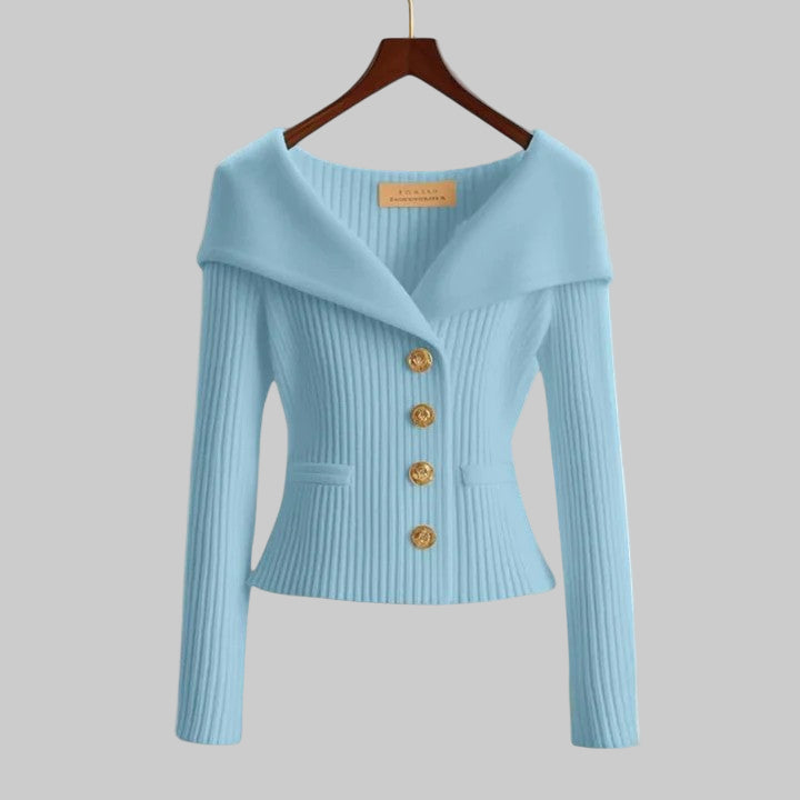 Clarisa | Elegante Strickjacke für stilvolle Auftritte