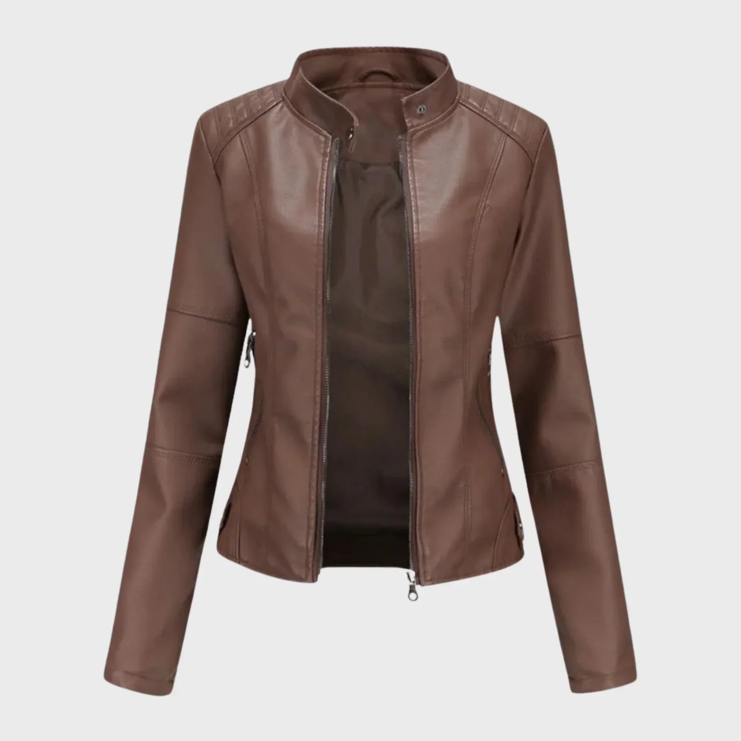 Romina | Lässige Lederjacke