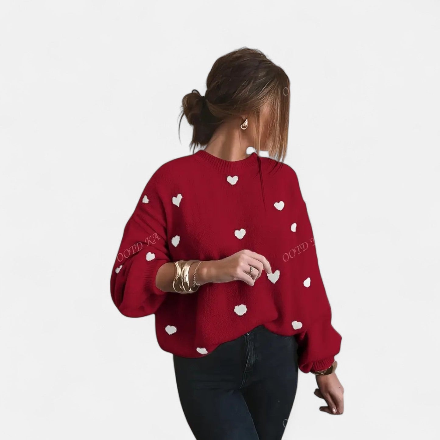Wollpullover Isla Hearts