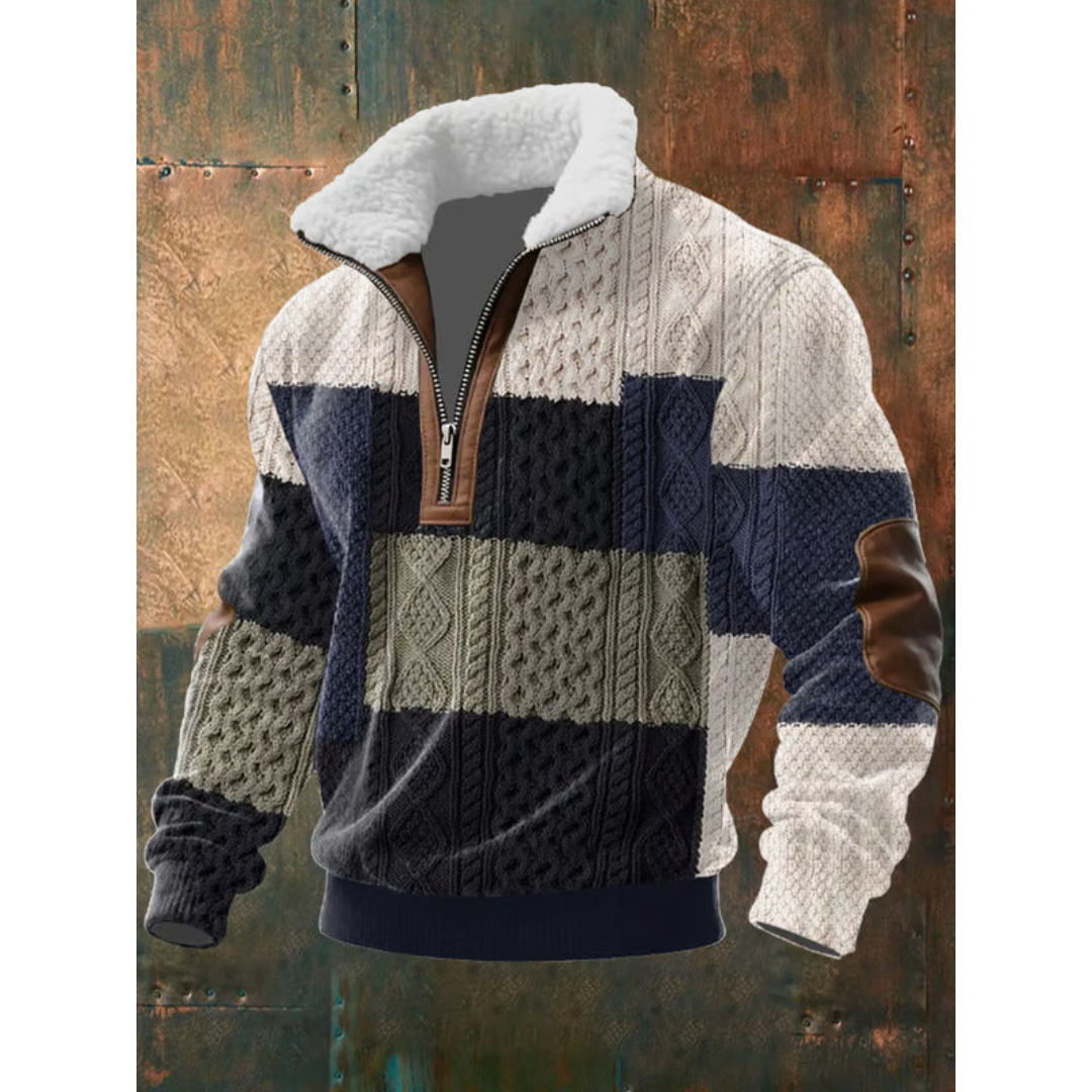 Cristian™ | Fleece-Pullover mit Reißverschluss und Stehkragen