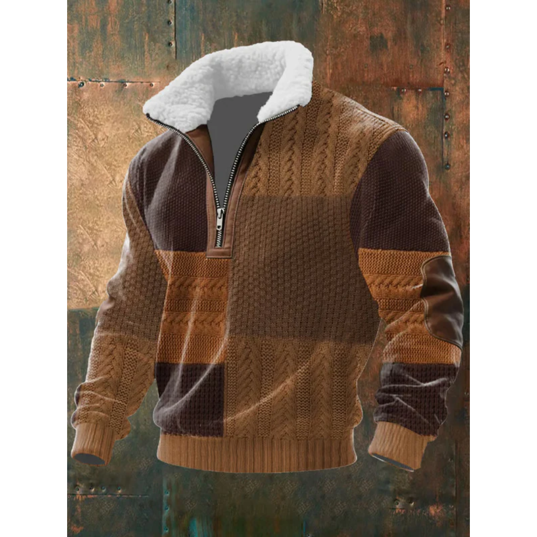 Cristian™ | Fleece-Pullover mit Reißverschluss und Stehkragen