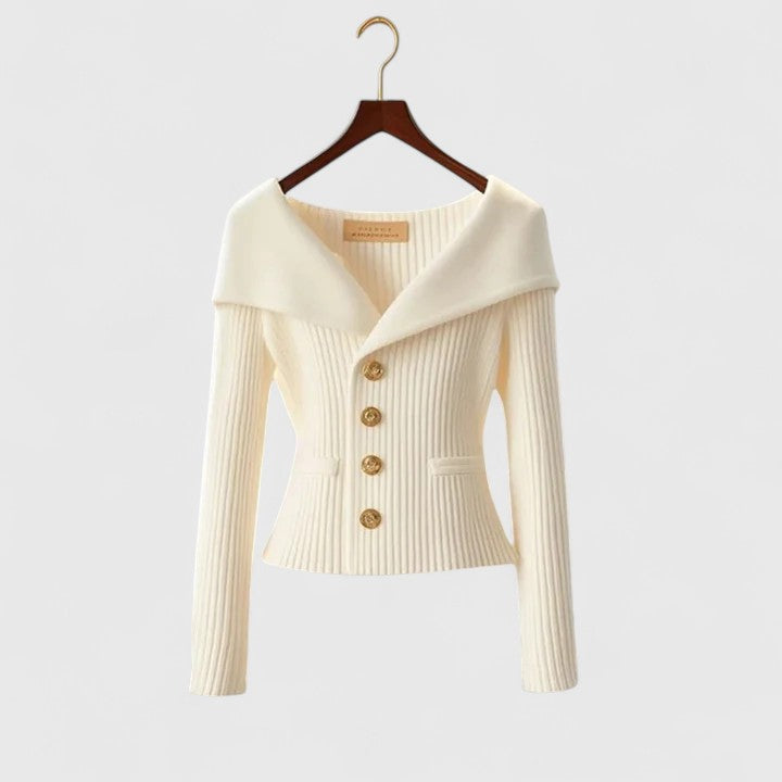 Clarisa | Elegante Strickjacke für stilvolle Auftritte