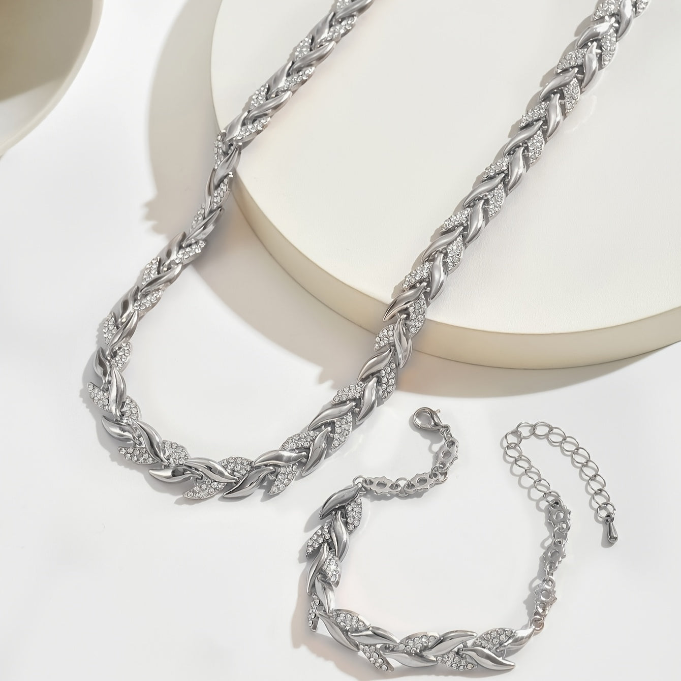 Verónica – Schmuckset aus Strass und Kristall