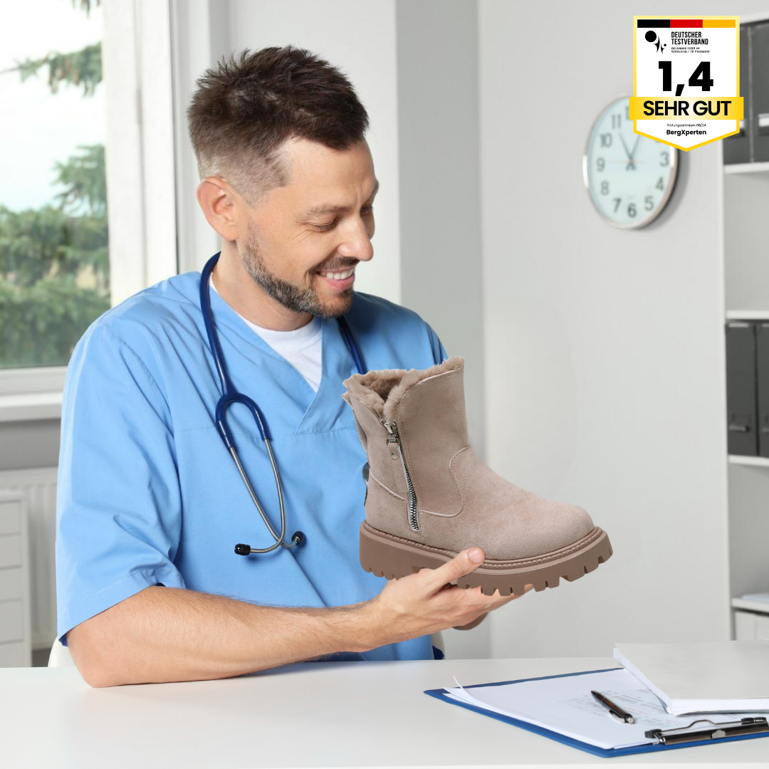 NordicWarm – ergonomische, wasserdichte und rutschfeste Schuhe für Herbst und Winter zur Schmerzlinderung