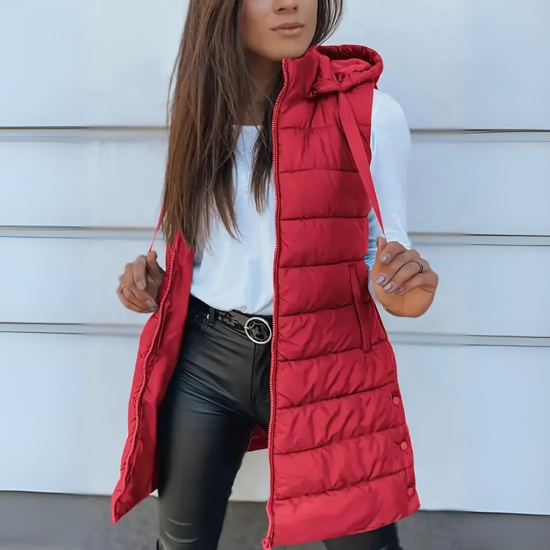 Isabella | Leichte ärmellose Pufferweste