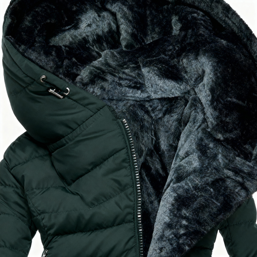 Beatrice™ | Warmer Mantel mit Pelz gefüttert