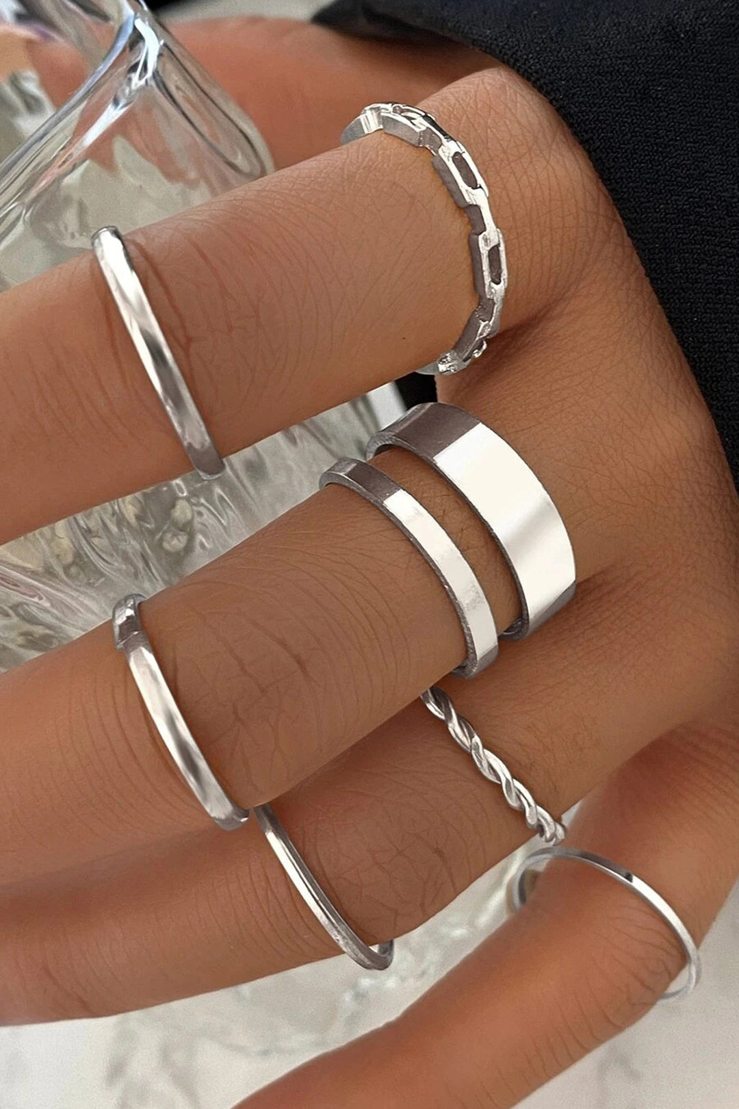 7er-Ring-Set