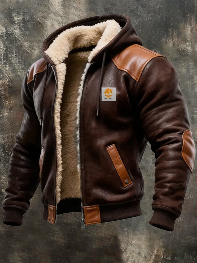 Ulises | Isolierte Jacke mit Fleecefutter und gefütterter Kapuze