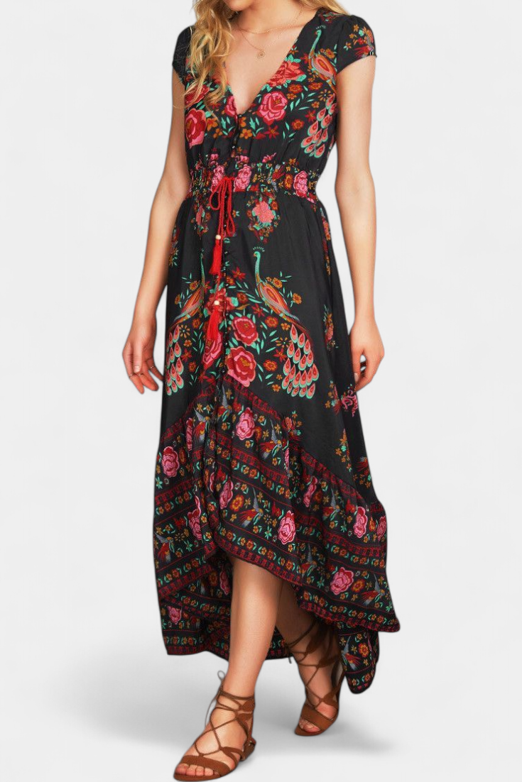 Chiara | Geblümtes Kleid