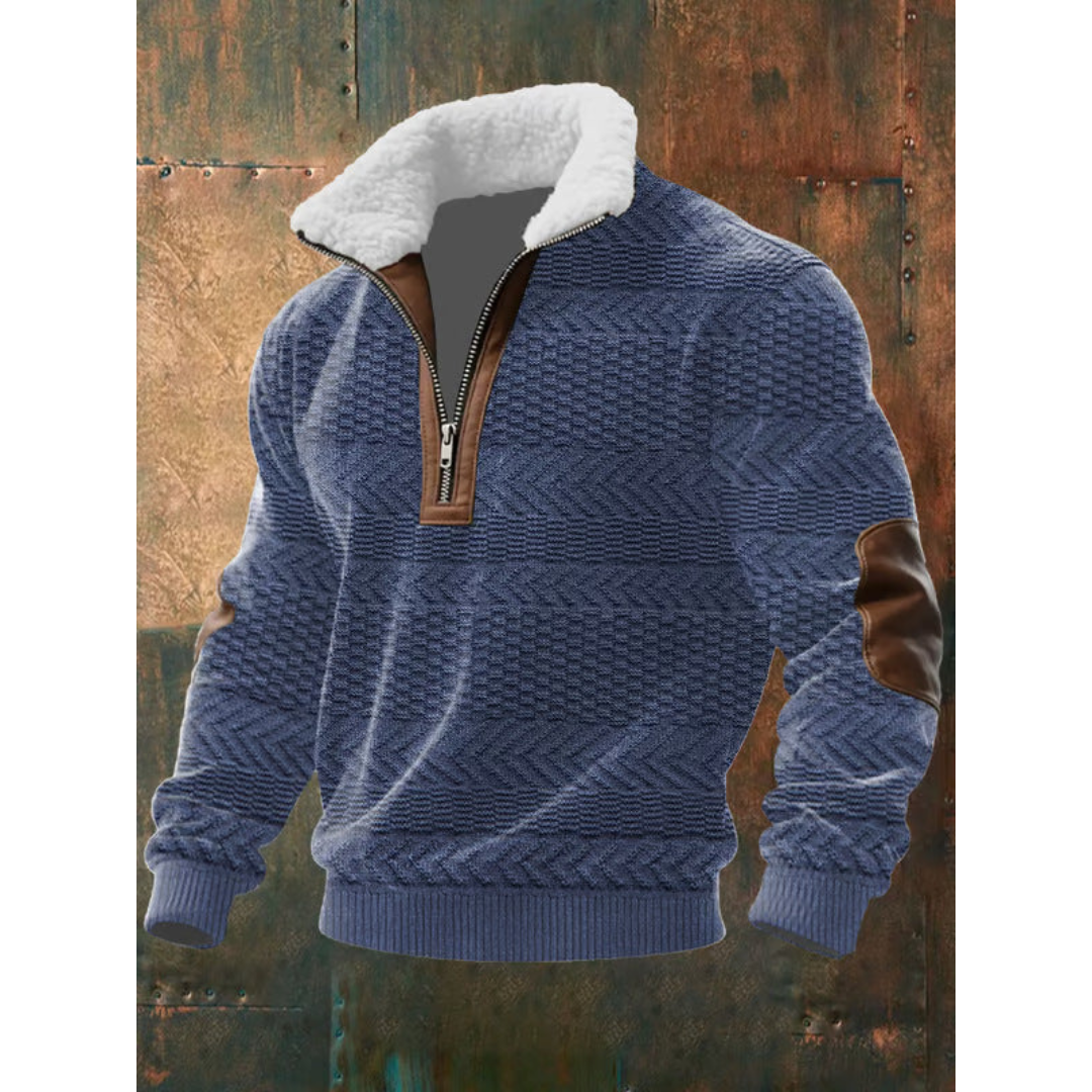 Cristian™ | Fleece-Pullover mit Reißverschluss und Stehkragen
