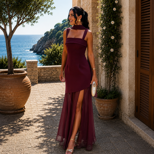Vestito Aitana | Eleganza Sorprendente con un Tocco Esclusivo