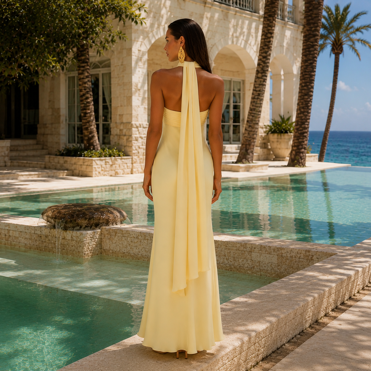 Kleid Jhoana™ | Sophistizierter Minimalismus und zeitlose Eleganz