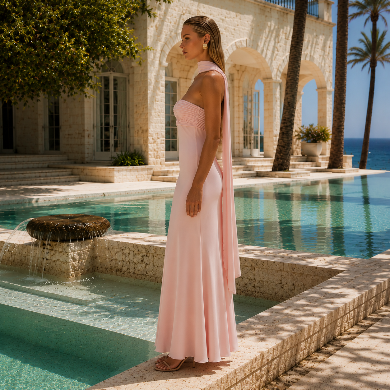 Kleid Jhoana™ - Sophistizierter Minimalismus und zeitlose Eleganz