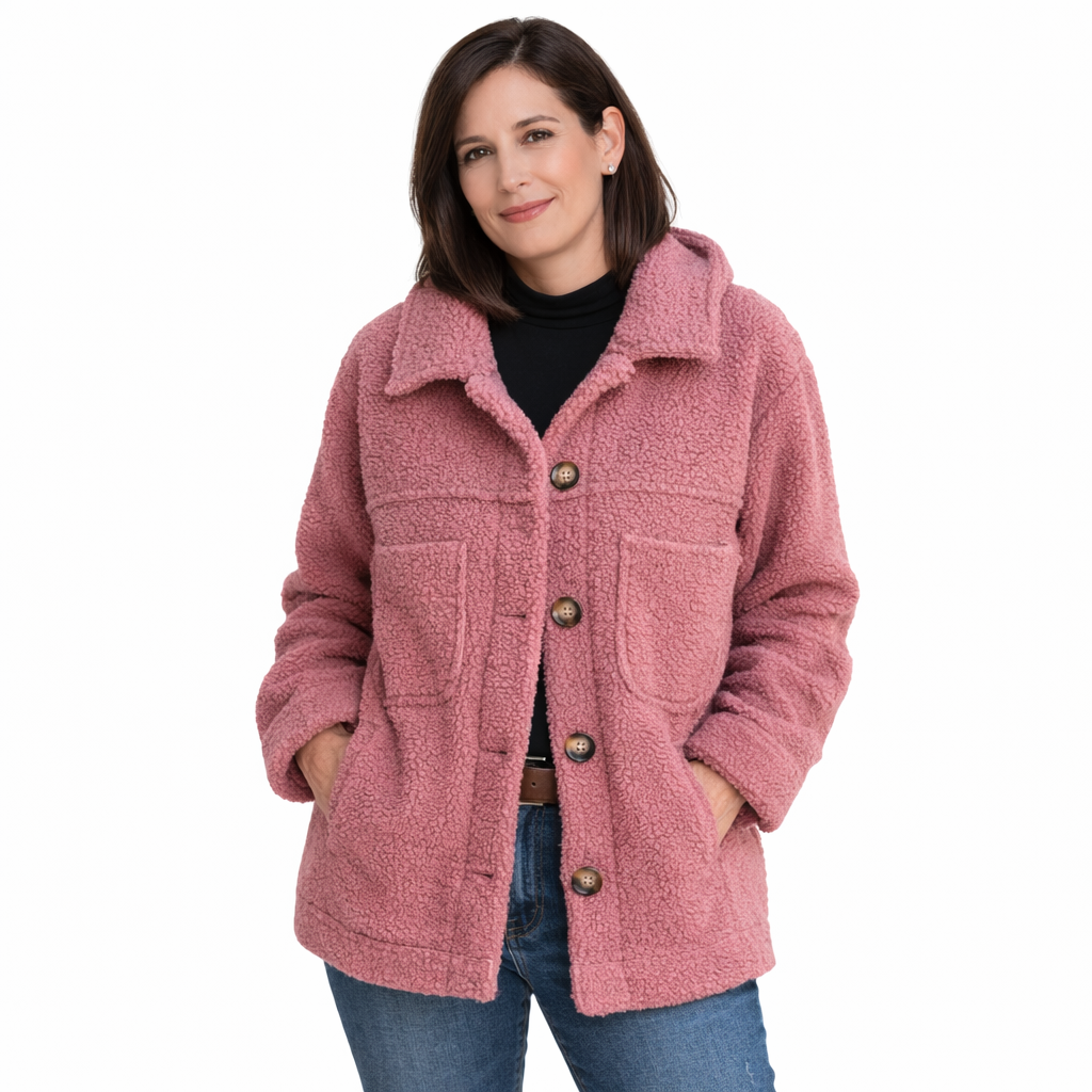 Antonia | Kuschelige Knopfjacke