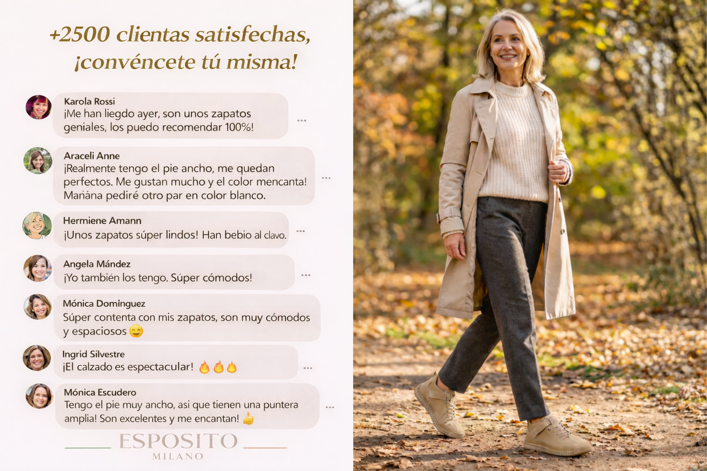 Mia™ – Bequeme und schmerzfreie orthopädische Schuhe