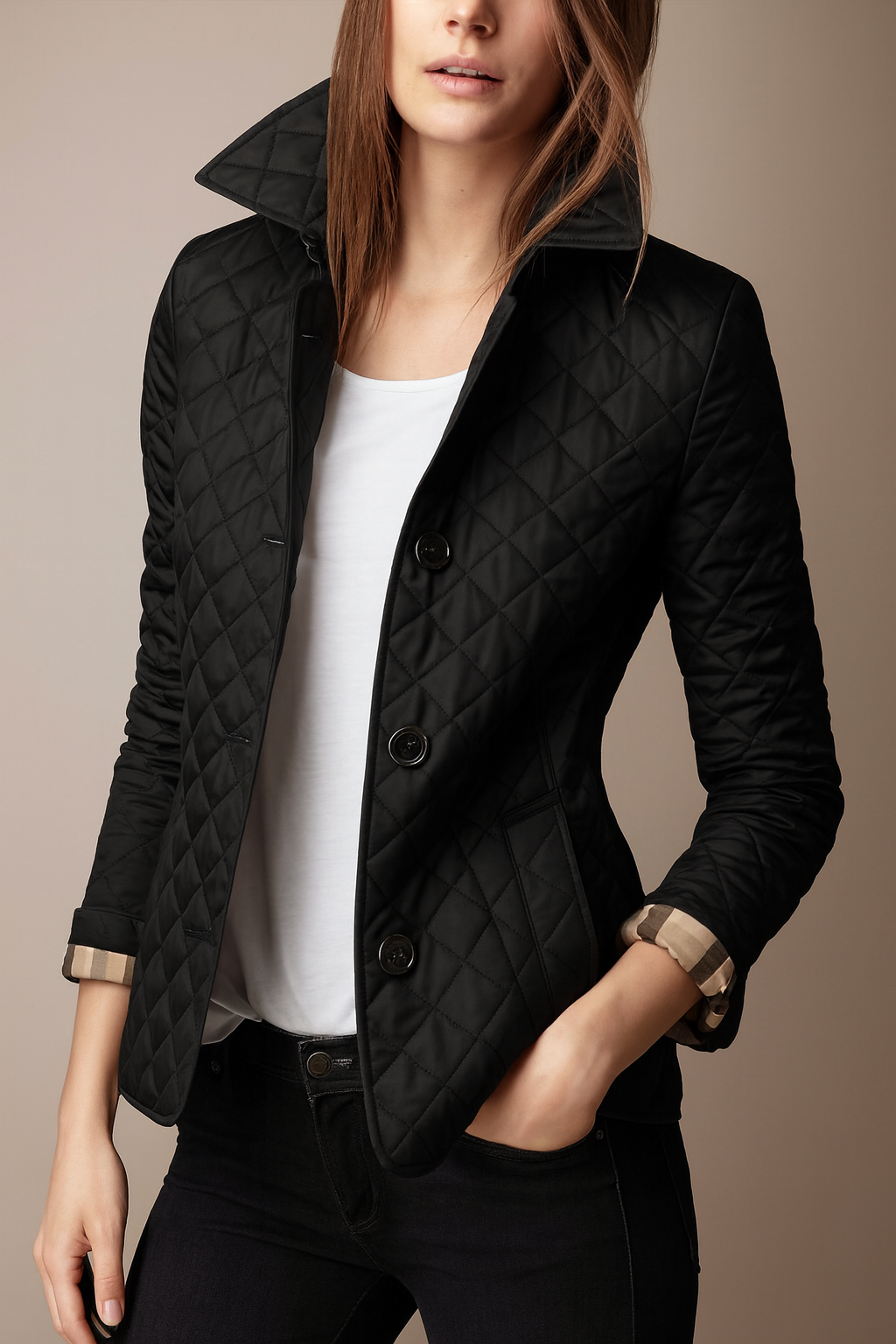Madona | Gesteppte Jacke mit Knöpfen