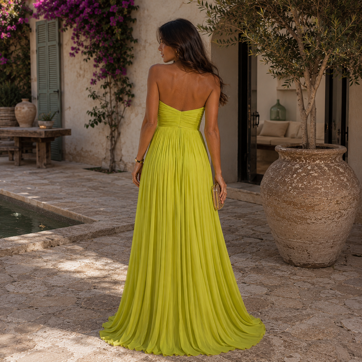 Kleid Julia™ – Mediterrane Eleganz, die Ihre Ausstrahlung erhellt