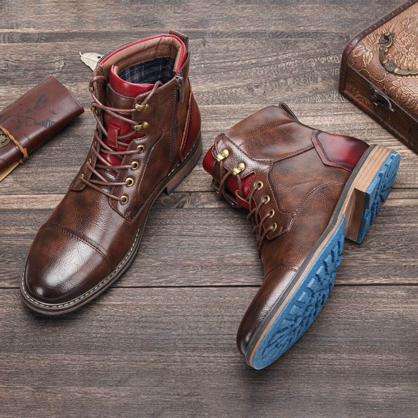 Atlas™ | Oxford-Stiefel aus Premiumleder