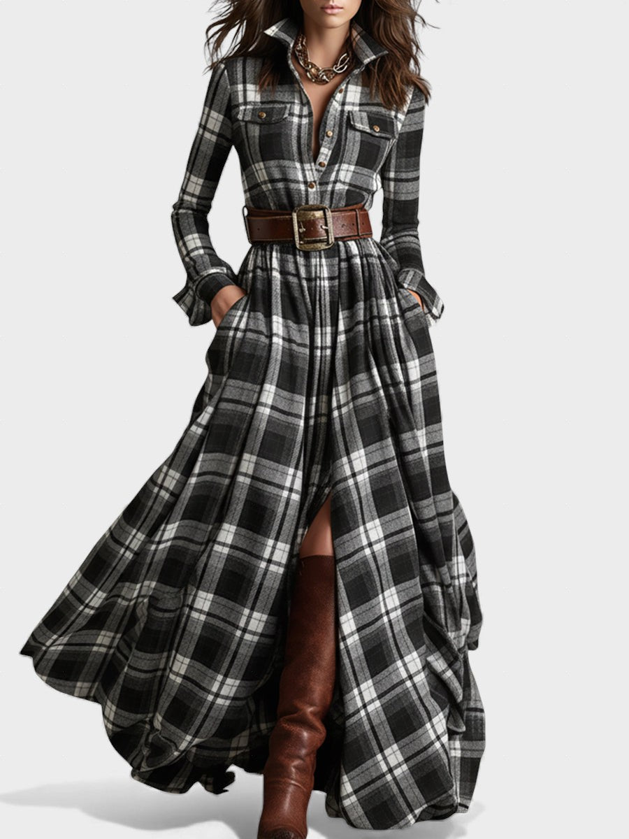 Elena | Klassisches elegantes Hemdblusenkleid
