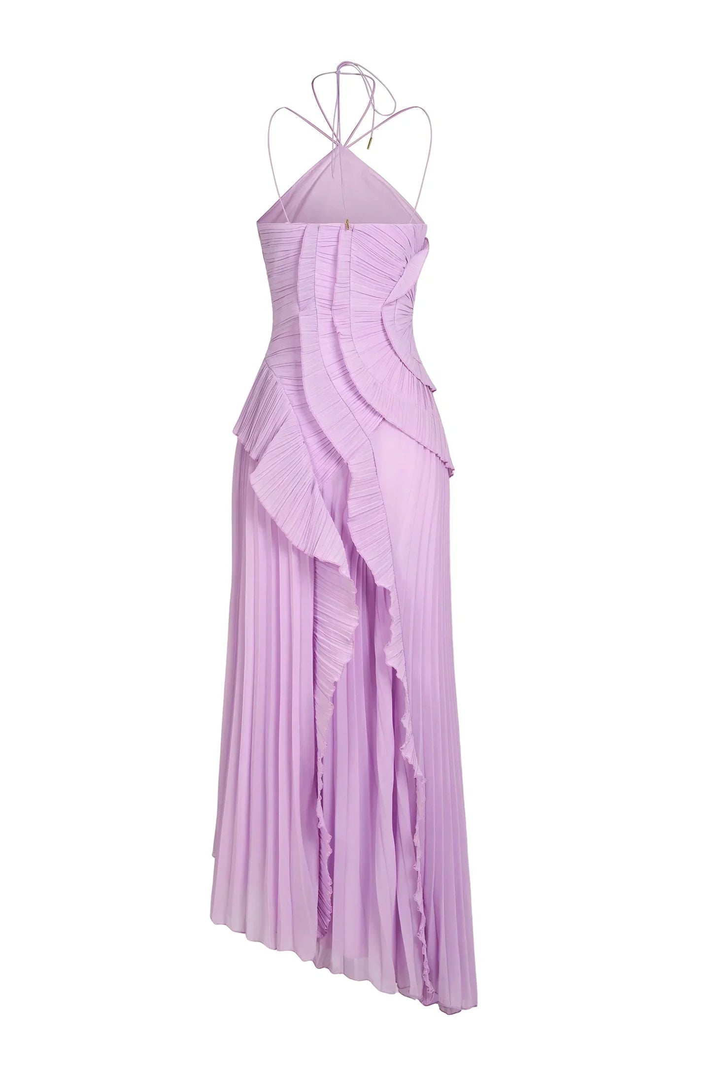 Lavendelfarbenes Imperiales Kleid | Romantische Eleganz mit Bewegung