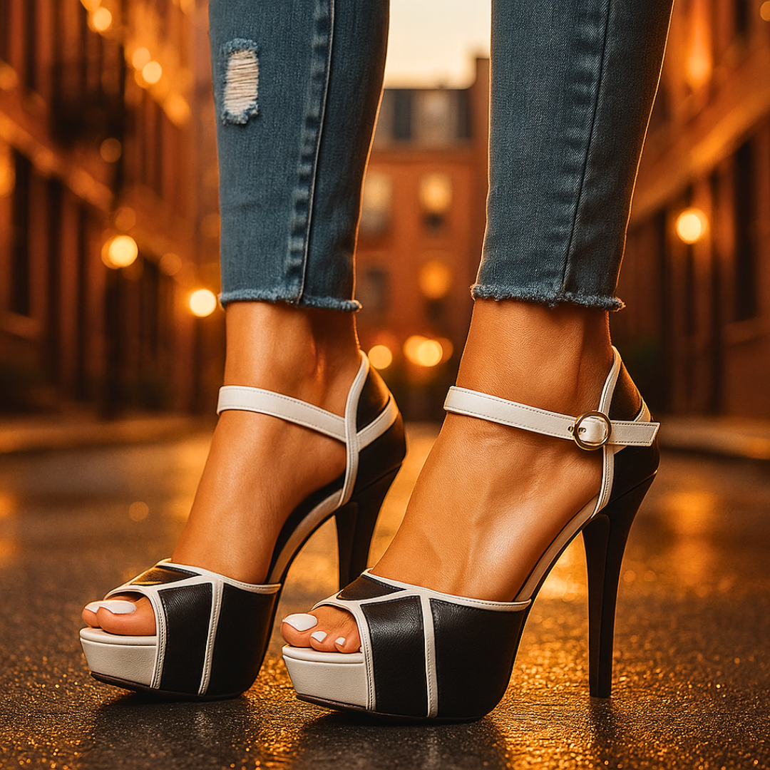 Vivienne High Heels Hellblau
