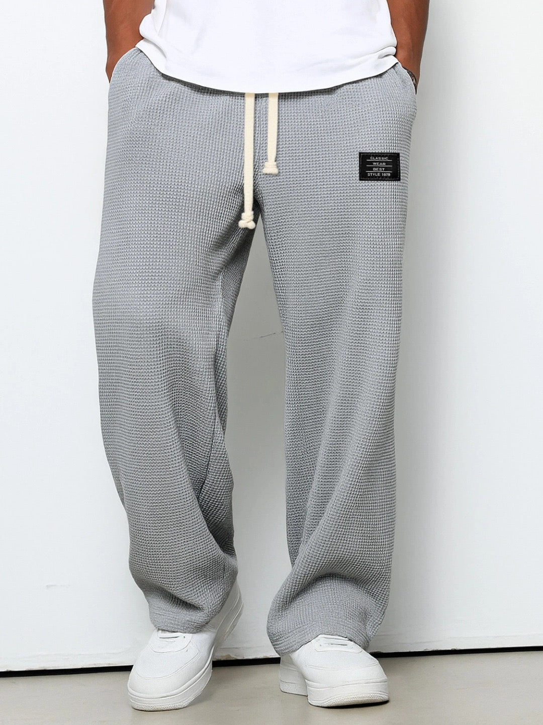 Nicolas | Weite Hosen mit verstellbarer Taille