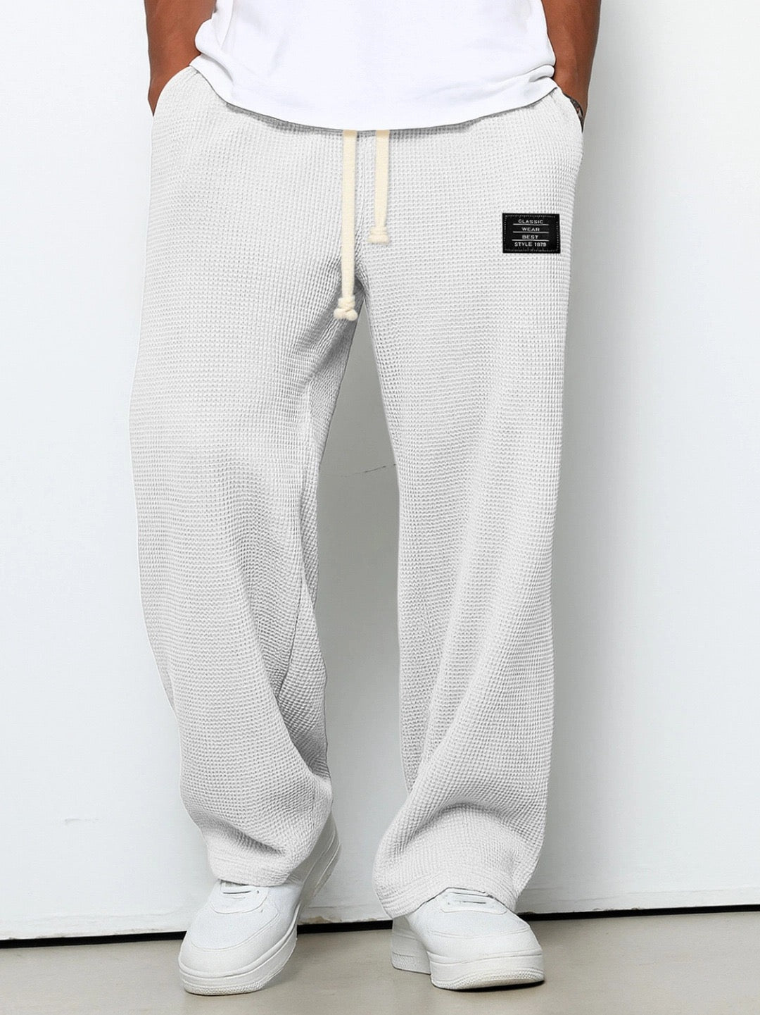 Nicolas | Weite Hosen mit verstellbarer Taille