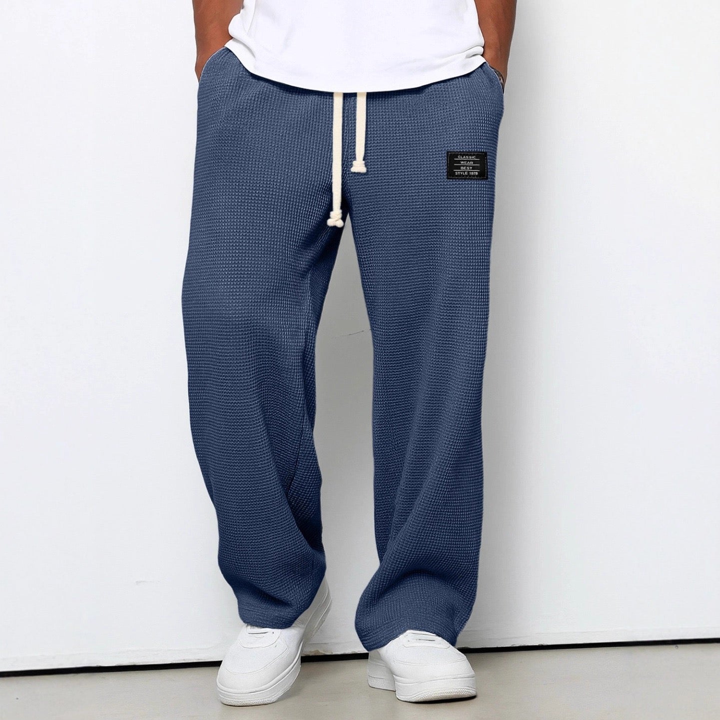 Nicolas | Weite Hosen mit verstellbarer Taille