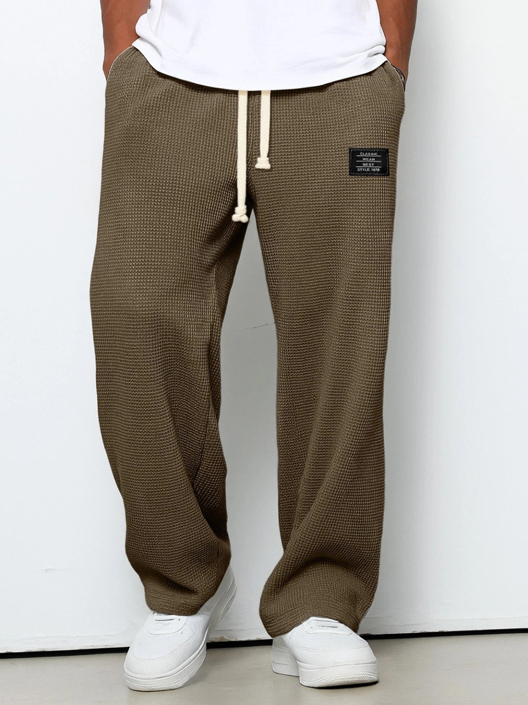 Nicolas | Weite Hosen mit verstellbarer Taille
