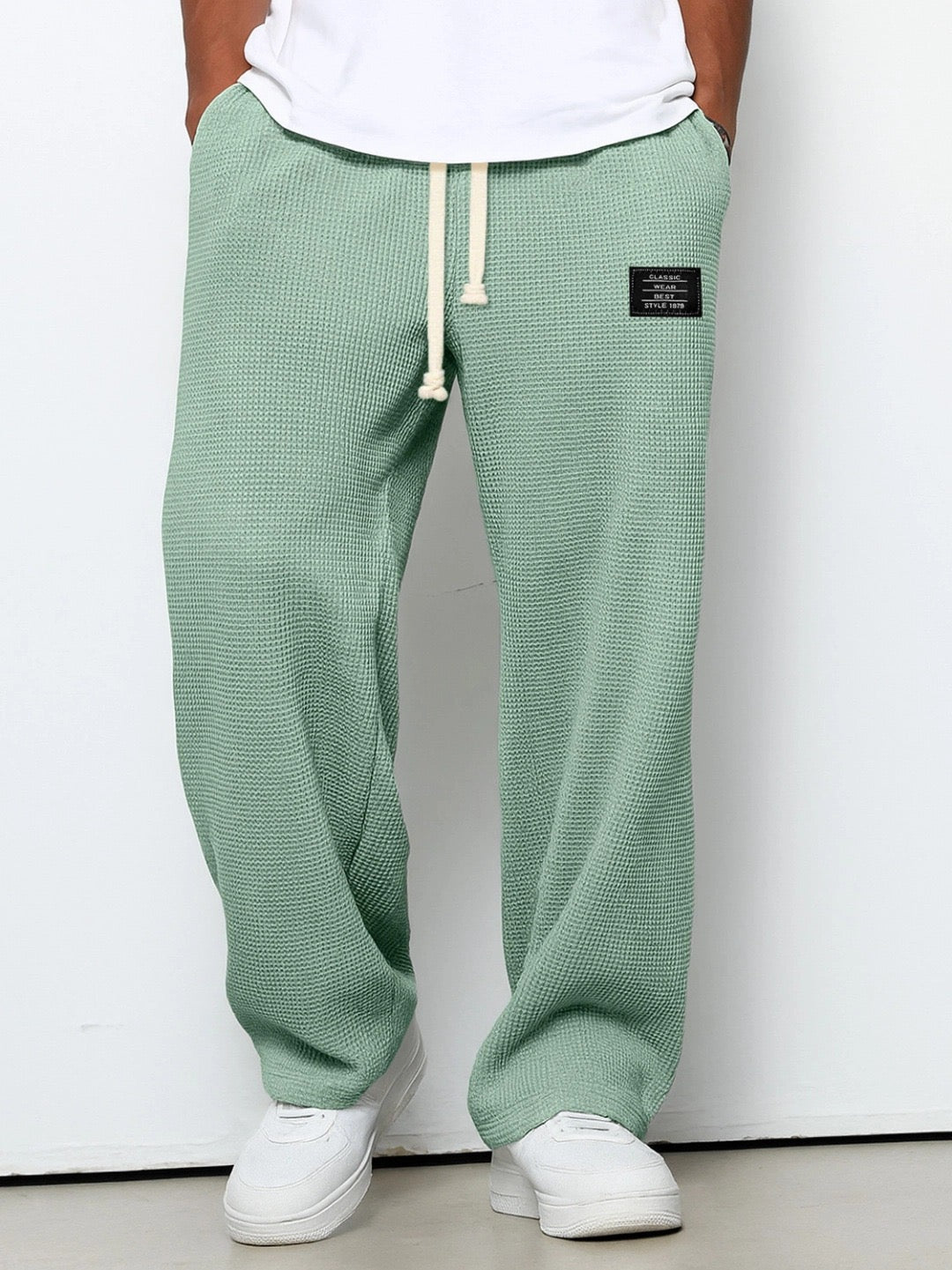 Nicolas | Weite Hosen mit verstellbarer Taille