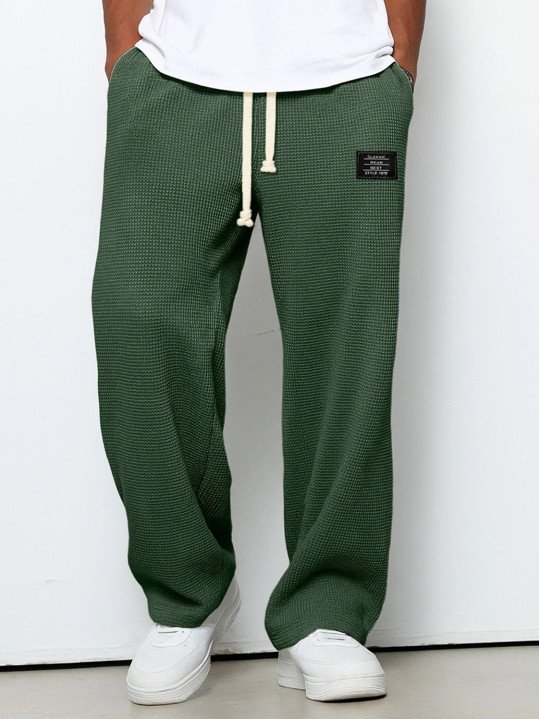 Nicolas | Weite Hosen mit verstellbarer Taille