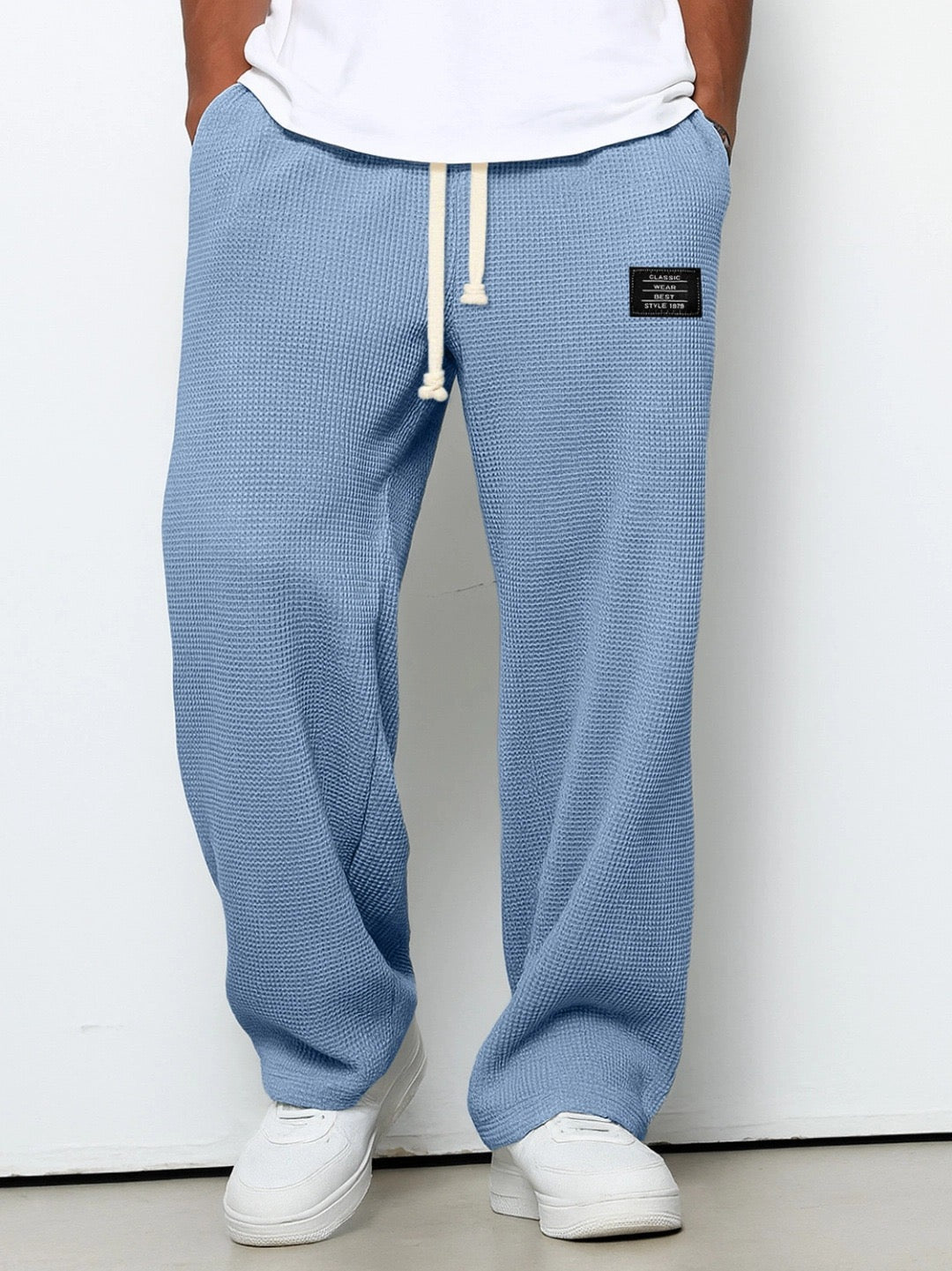 Nicolas | Weite Hosen mit verstellbarer Taille