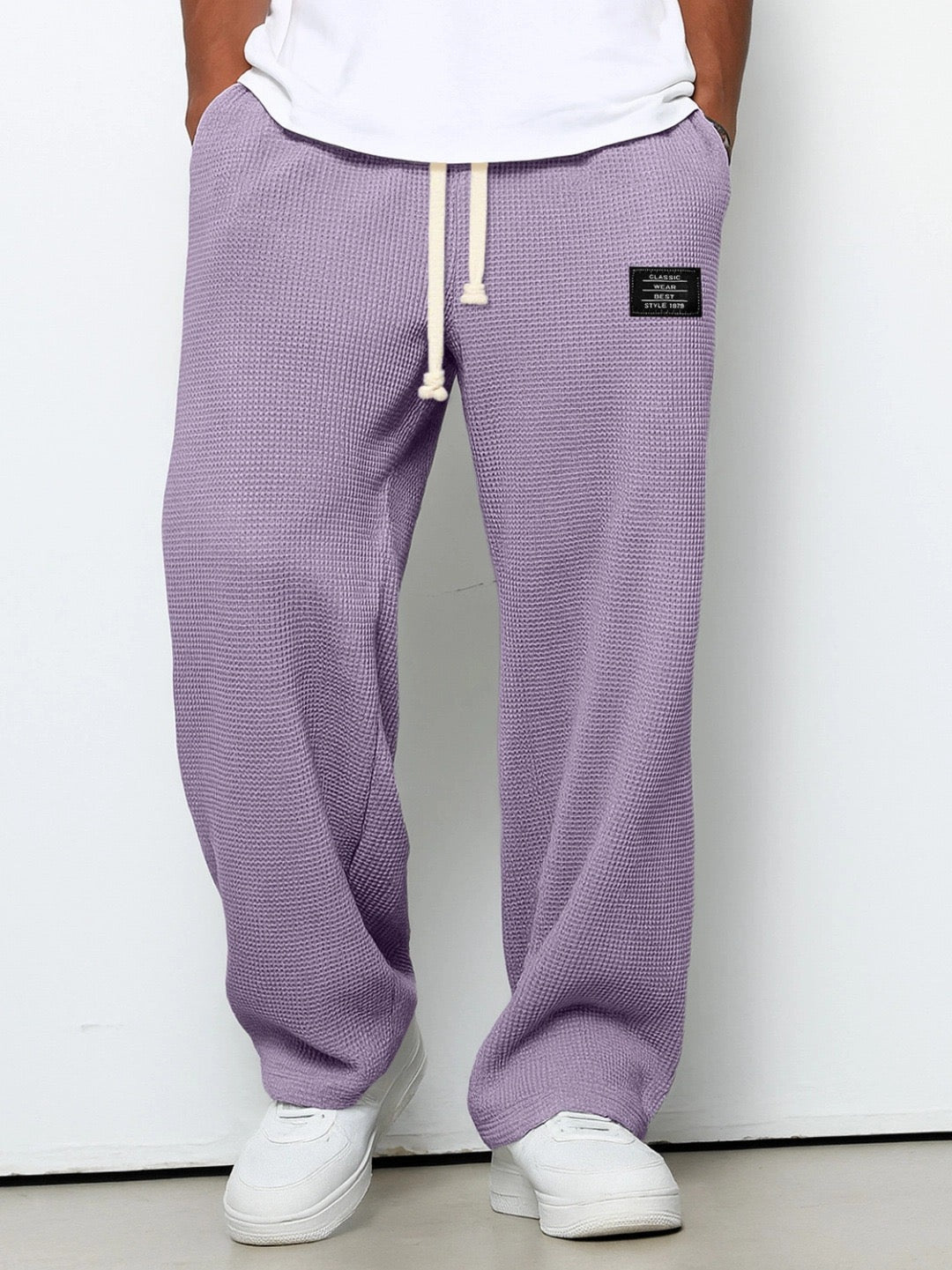 Nicolas | Weite Hosen mit verstellbarer Taille
