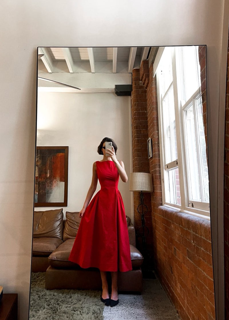 Kleid Loreto™ | Zeitlose Eleganz in Rot