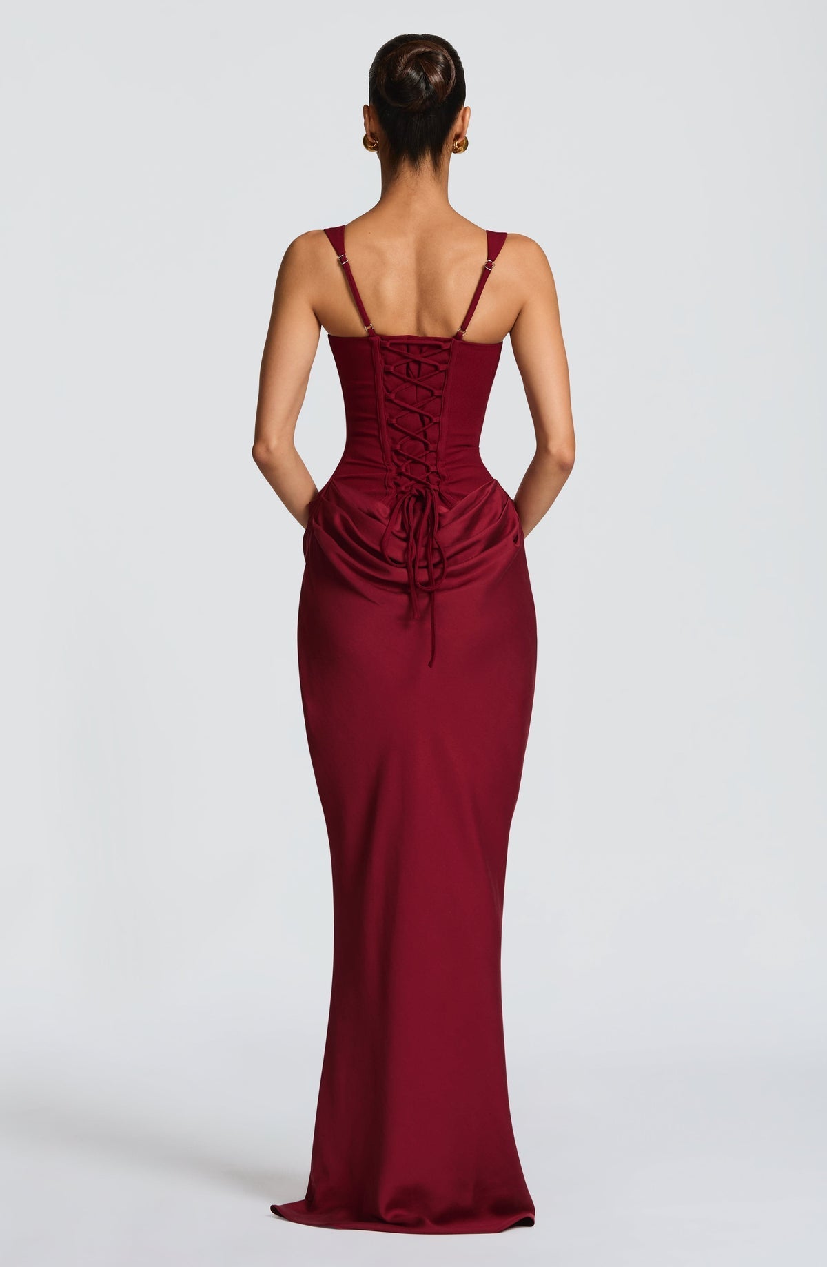 Rosa™ | Fließend geschnittenes Kleid mit eng anliegendem Korsett