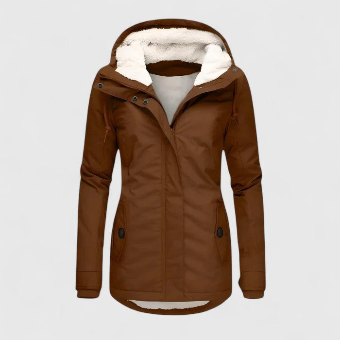 Lourdes | Wasserdichte Winterjacke mit Kapuze