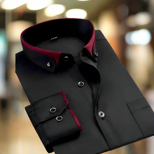 Fernando | Camicia classica in cotone a maniche lunghe