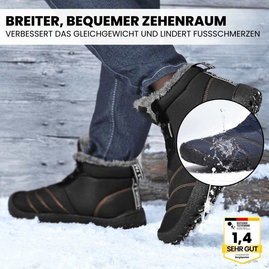 OrthoWarm - gepolsterte, wasserabweisende und schmerzlindernde Barfußschuhe
