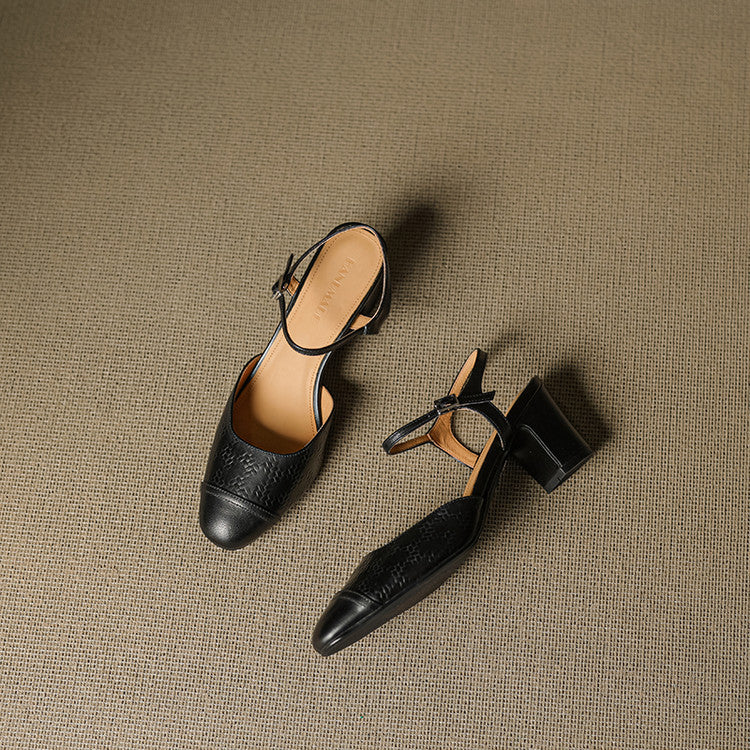 Valery Echtleder-Absatzschuhe
