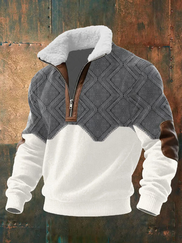 Cristian™ | Fleece-Pullover mit Reißverschluss und Stehkragen