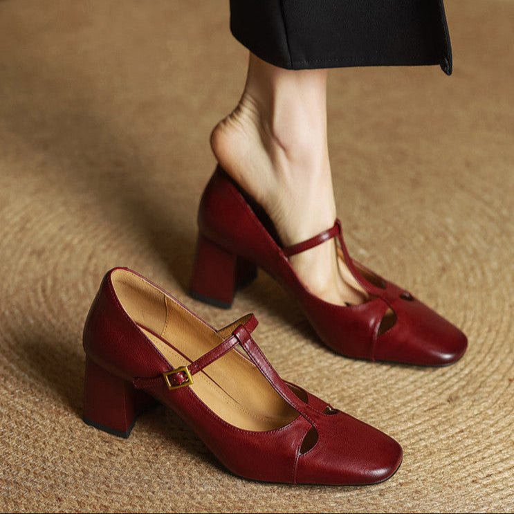 Elora Pumps aus echtem Leder