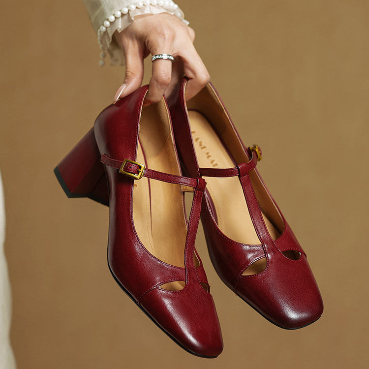 Elora Pumps aus echtem Leder