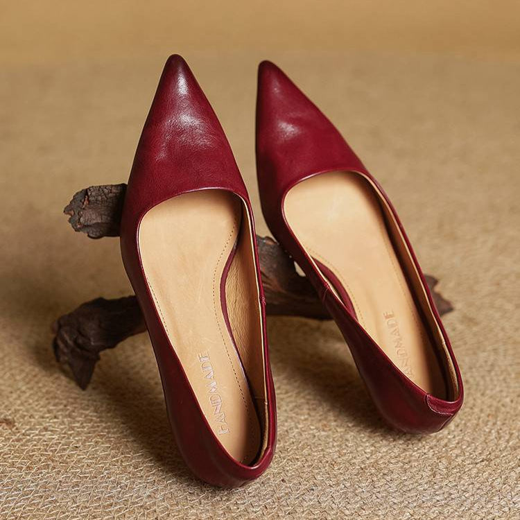 Anok High Heels aus echtem Leder