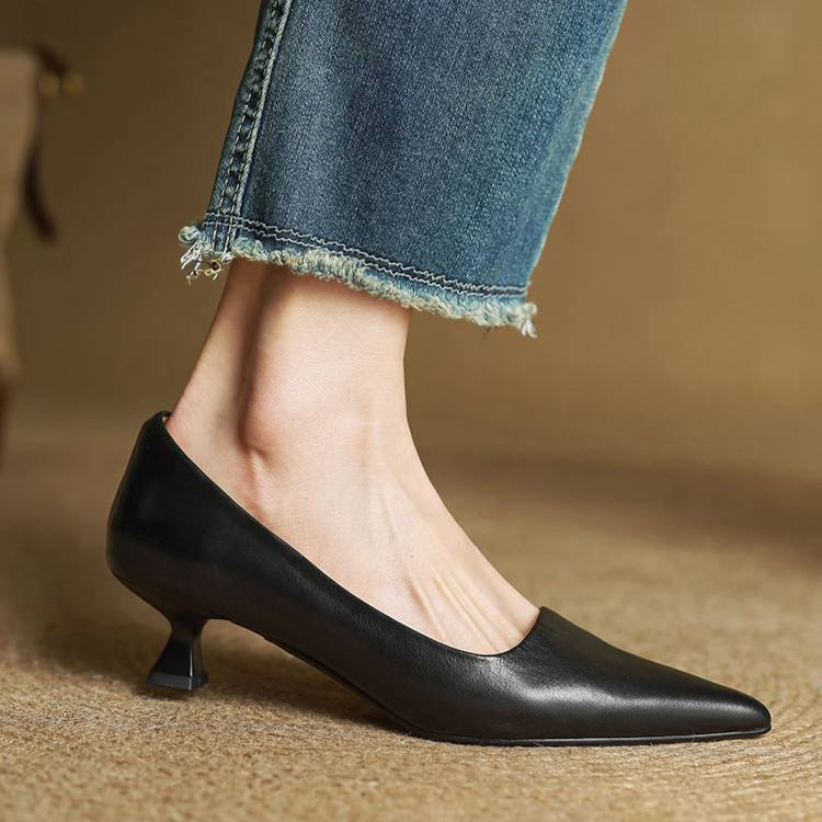 Anok High Heels aus echtem Leder