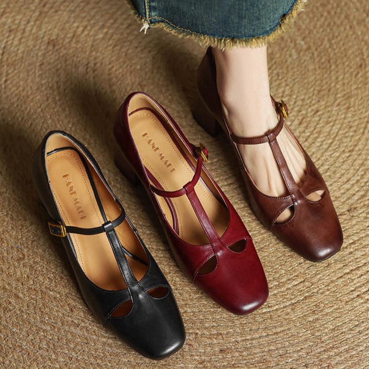 Elora Pumps aus echtem Leder