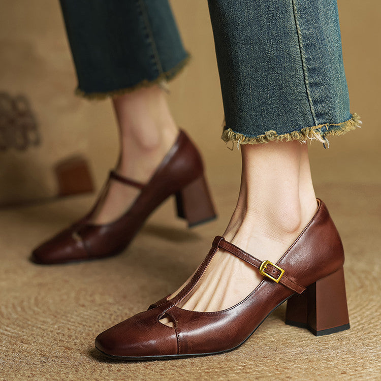 Elora Pumps aus echtem Leder