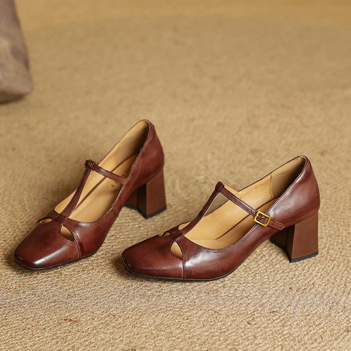 Elora Pumps aus echtem Leder