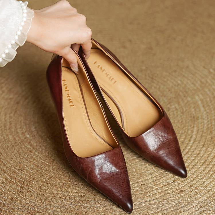 Anok High Heels aus echtem Leder