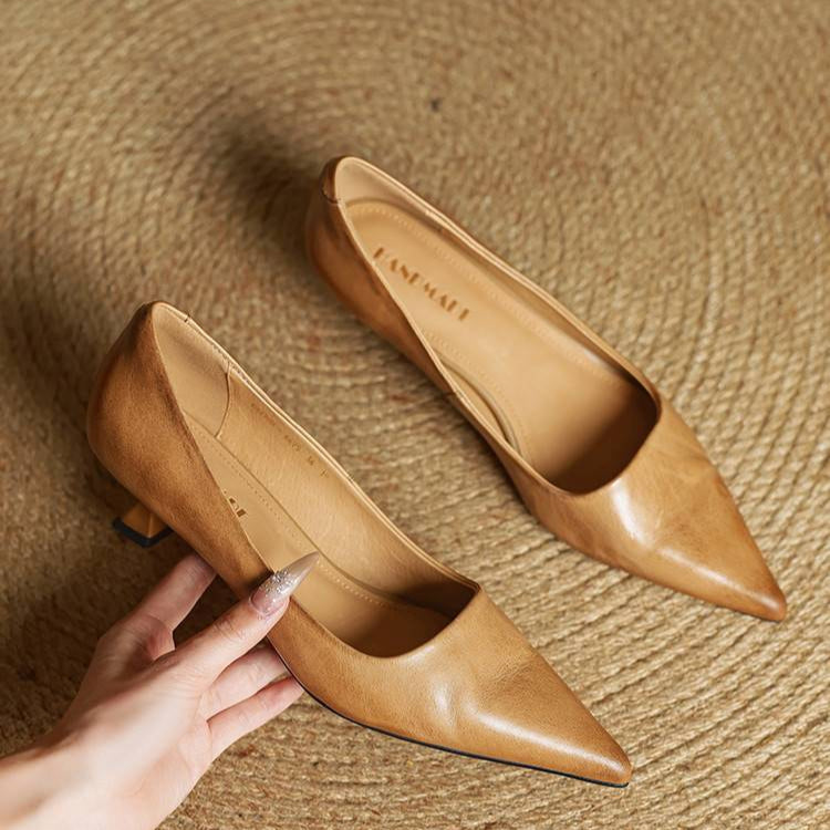 Anok High Heels aus echtem Leder