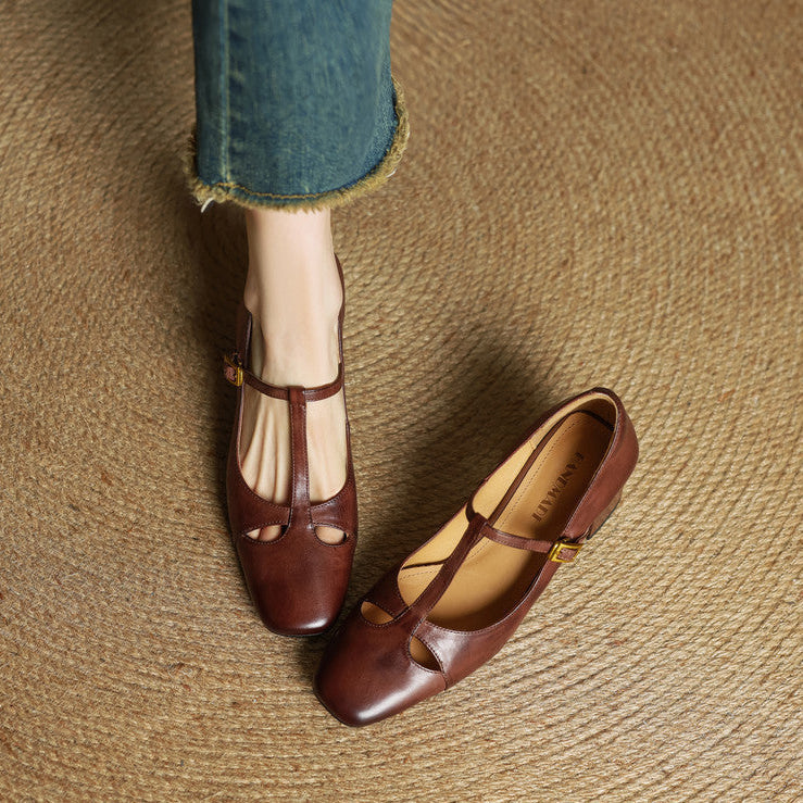 Elora Pumps aus echtem Leder